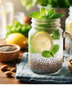 Trà Hạt Chia Mộc Lam – Thanh Mát, Giải Nhiệt, Tốt Cho Tiêu Hóa 500g