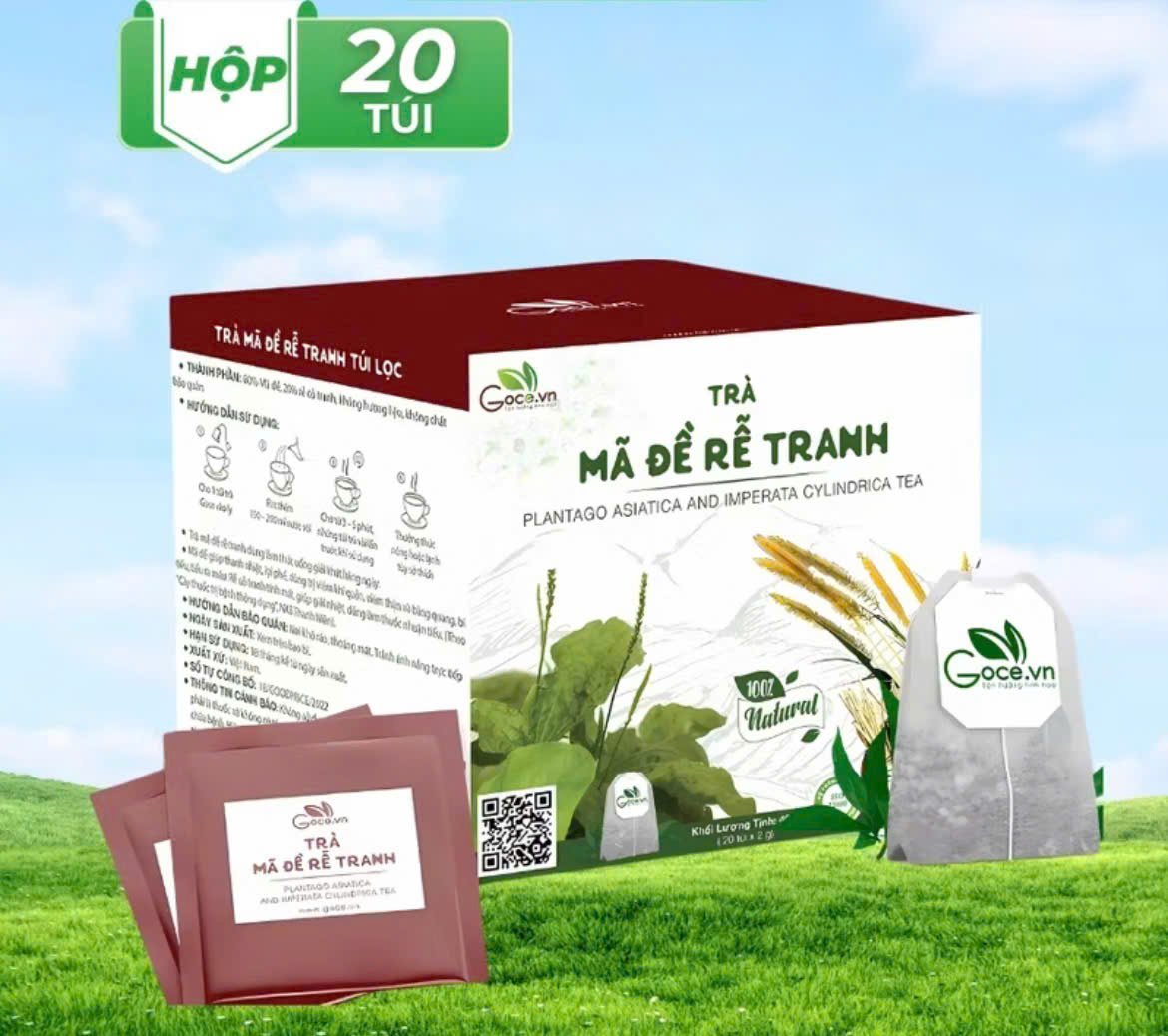 Trà Mã Đề Rễ Tranh